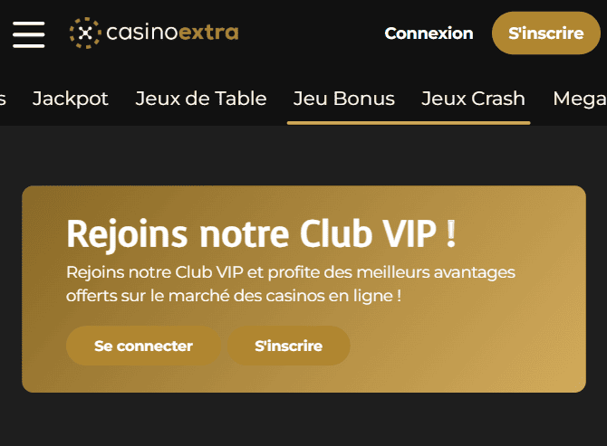 V.I.P de Casino Extra Casino Extra VIP et leur Programme de Fidélité